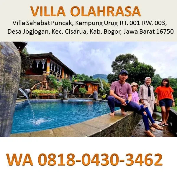 cari villa di cisarua puncak