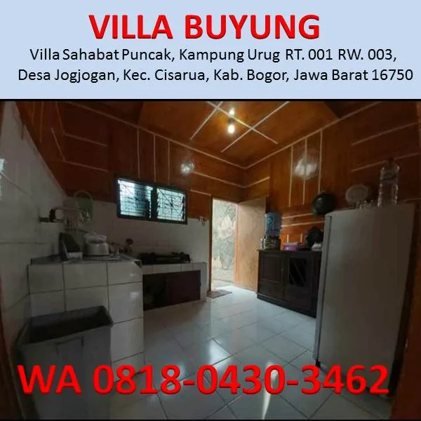 harga villa murah di puncak cisarua