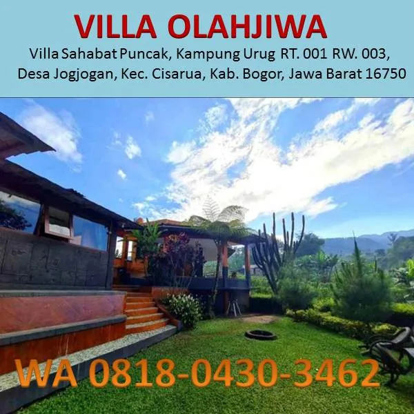 villa murah puncak cisarua