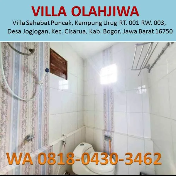 villa puncak 4 kamar cisarua