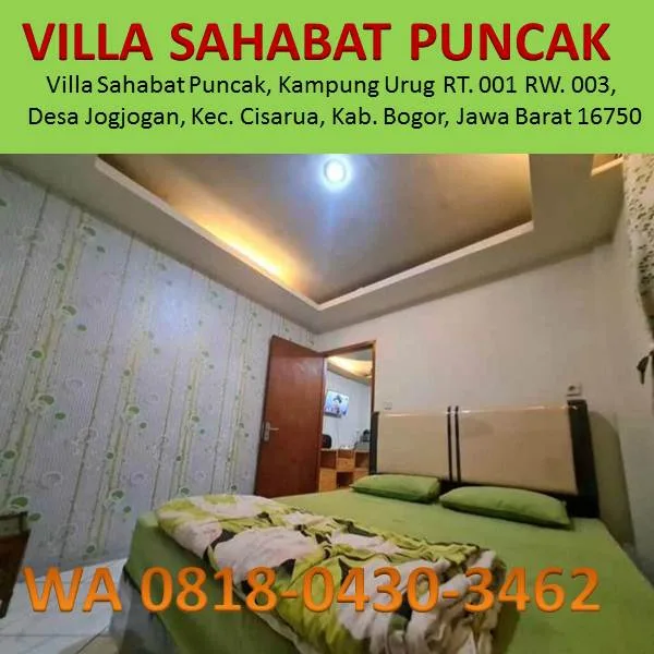 villa puncak bogor 2025