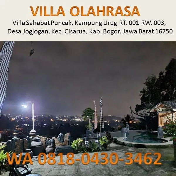 villa puncak cisarua bogor